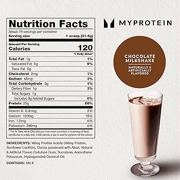 Amazon.com: Myprotein Impact Whey Protein Isolate, 5.5 Lbs